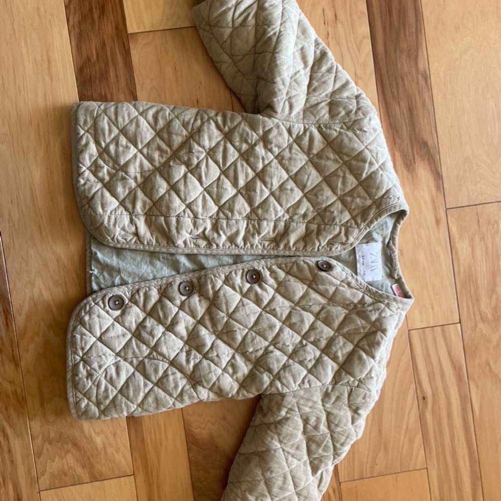 Girls Zara Lightweight Winter Jacket